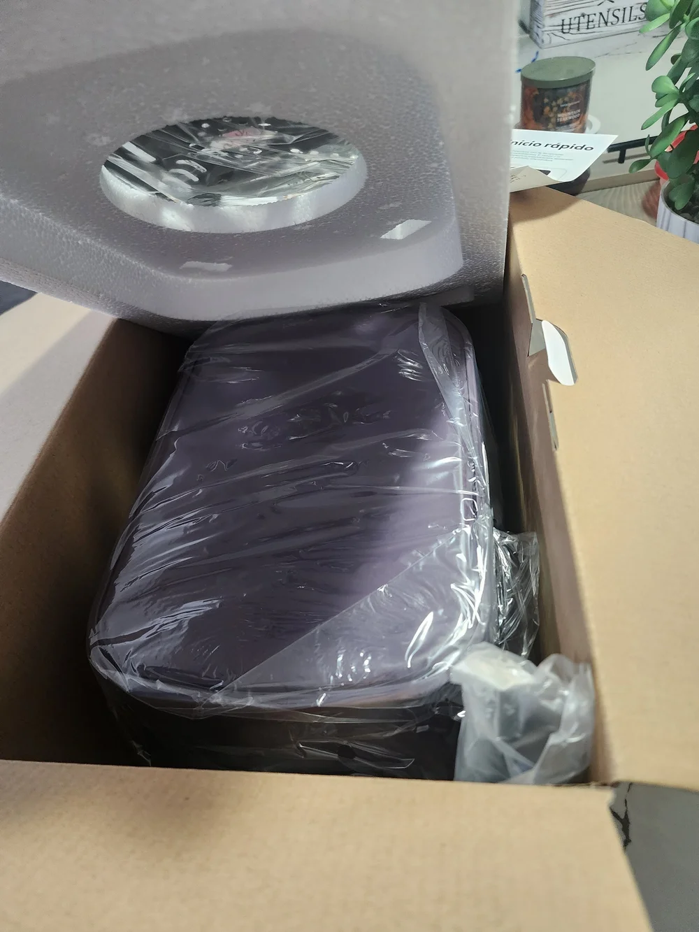 Bella Digital Air Fryer 4qt- Matte Plum